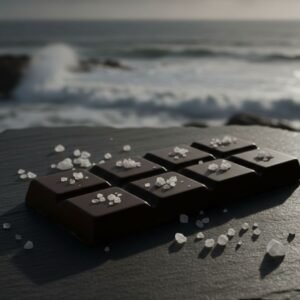 Tableta Chocolate Negro con Sal Marina