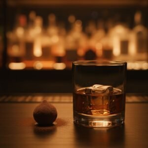 Caja de Trufas al Ron Canario